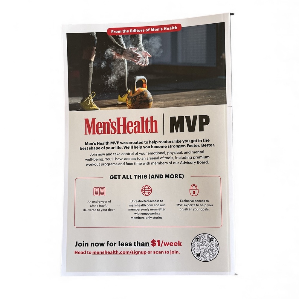 Men's Health Training Guide 2025 Magazine - Picture 2 of 2